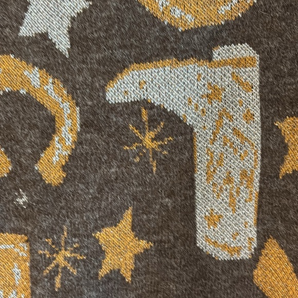 NWT cotton & rye western cowgirl sweatshirt - Picture 2 of 4